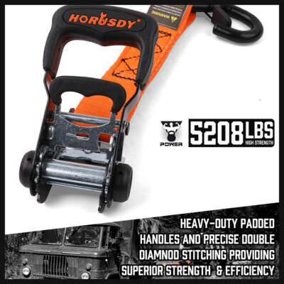 4 Pack Axle Straps Car Hauler Truck Trailer Auto Tie Down - Foto 7