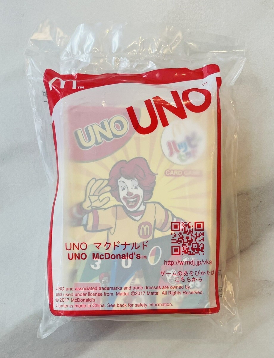 McDonald's UNO Cards.2017.Rare☆Japanese Edition. | eBay