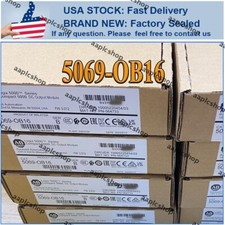 New Factory Sealed NEW PLC 5069-OB16 SER B Compact 5000 DC Output Module