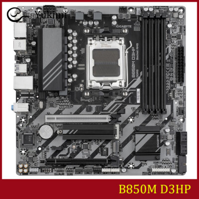 FOR GIGABYTE B850M D3HP DDR5*4 AMD AM5 256GB HDMI DP Micro ATX Ｍotherboard Test