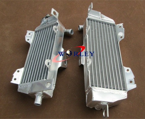 L+R Aluminum Radiateur Pour Kawasaki KDX200 KDX220 1997-2006 1998 1999 2000 2001 - Photo 3/4