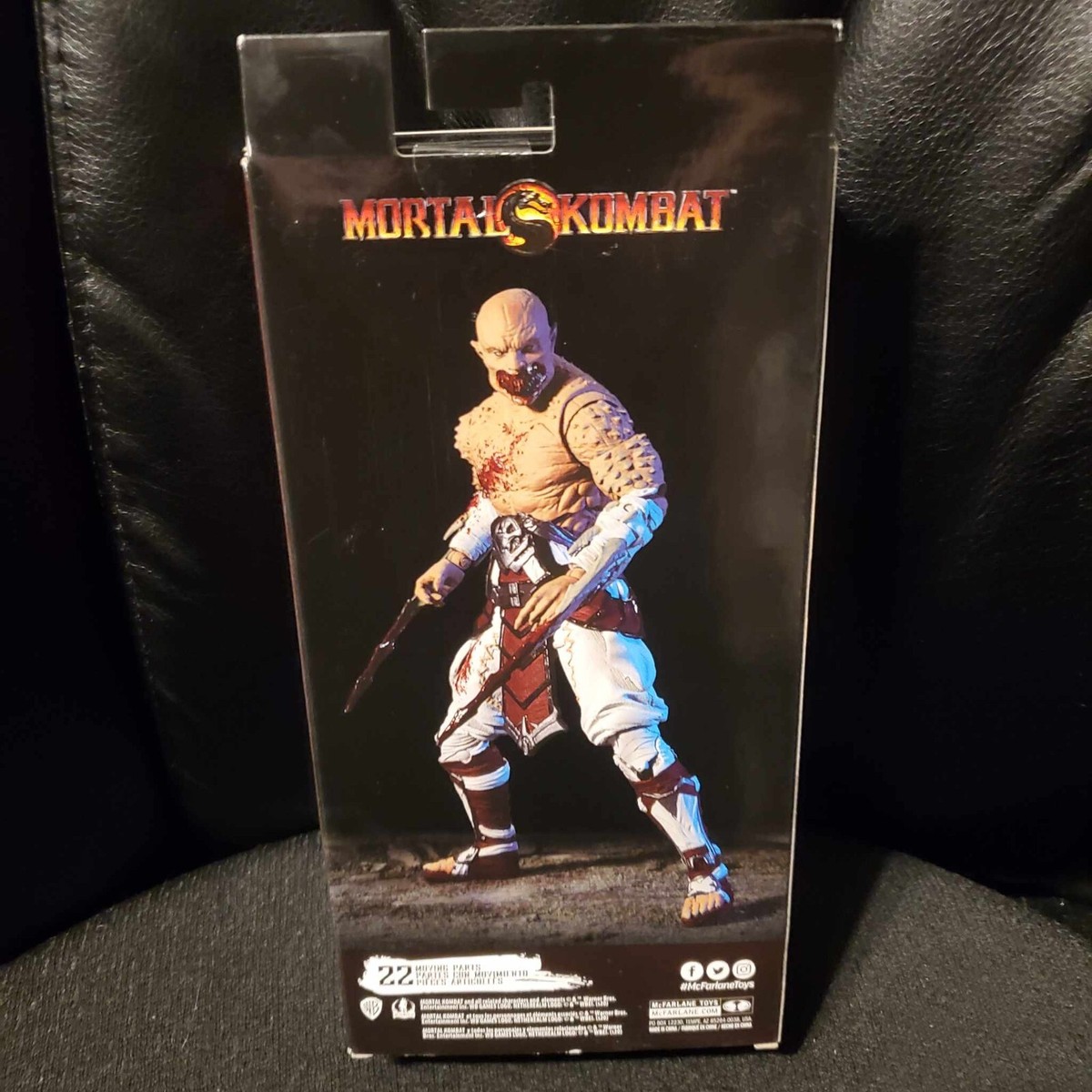 McFarlane Mortal Kombat Baraka Black Box (Bloody Variant) SEALED