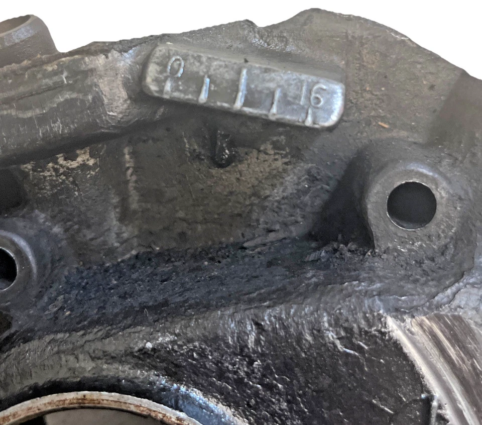 Оригинальный корпус заднего двигателя GM Chevy Corvair 1961–1969 16 градусов отметка ГРМ 7 - Изображение 4 из 4