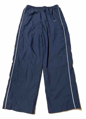 Nike Dri-Fit Athletic Windbreaker Track Pants Zipper Legs & Pockets Men’s Small - Picture 1 of 9