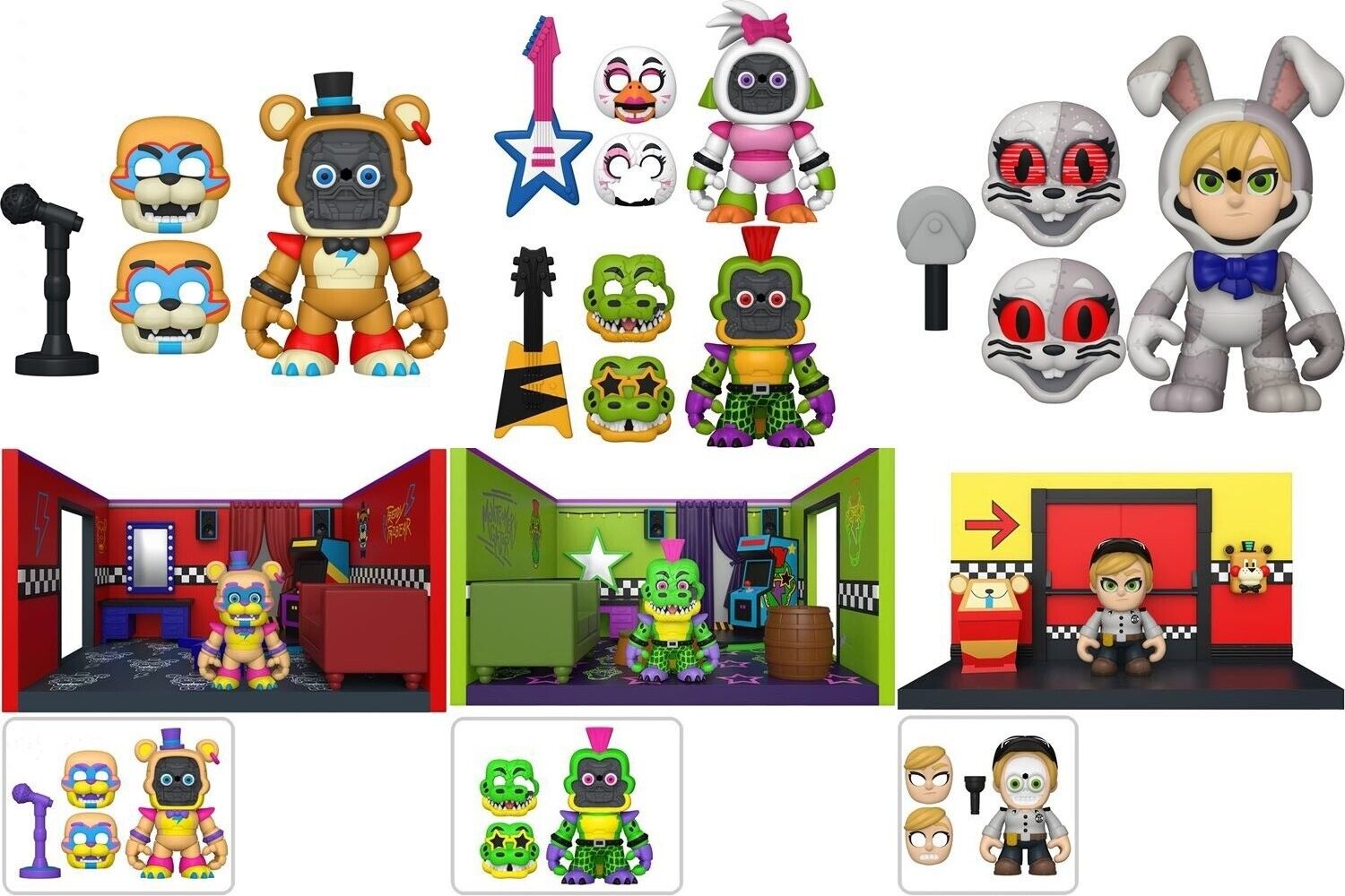 Five Nights at Freddy's: Security Breach' - Funko SNAPS! Toy Line