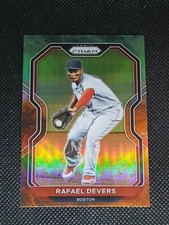 2021 Panini Prizm Baseball RAFAEL DEVERS #67 COSMIC HAZE PRIZM Boston Red Sox