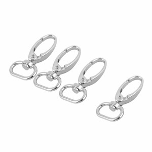 10Stk Metall Swivel Schlüsselband Snap Hken Lobster Klaue Klammer Silber 10Stk Metall Swivel Schlüsselband Snap Hken Lobster Klaue Klammer Silber