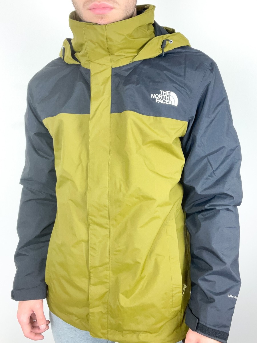 The North Face Mens New Original Triclimate Jacket– Fir Green/TNF Black