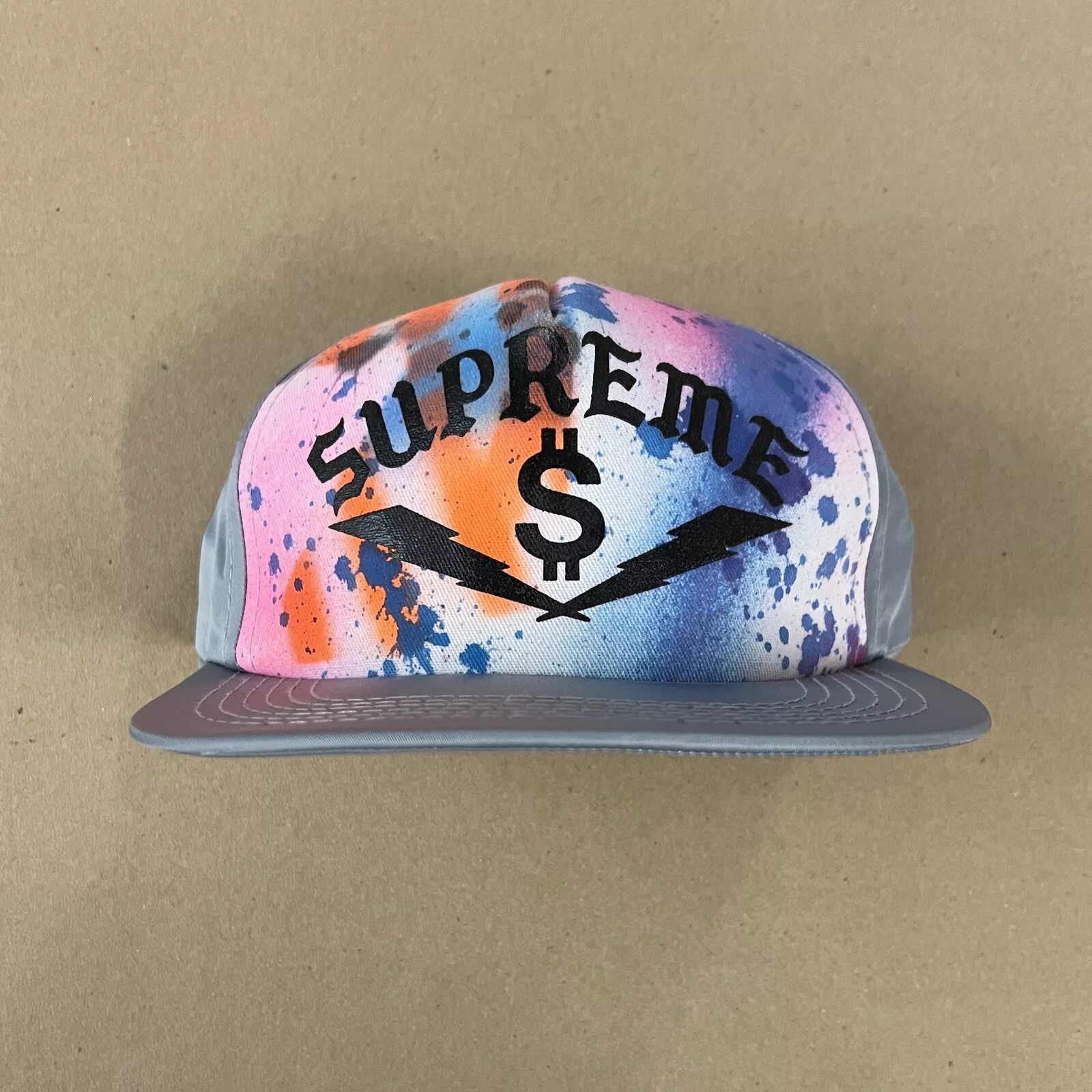 2005 SUPREME Rammellzee SATIN Snap Back casquette SS05 #A