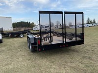 2022 TOW TEK 7X16 TA STEEL POWDER COATED UTILITY TRAILER ON SALE IN STOCK !