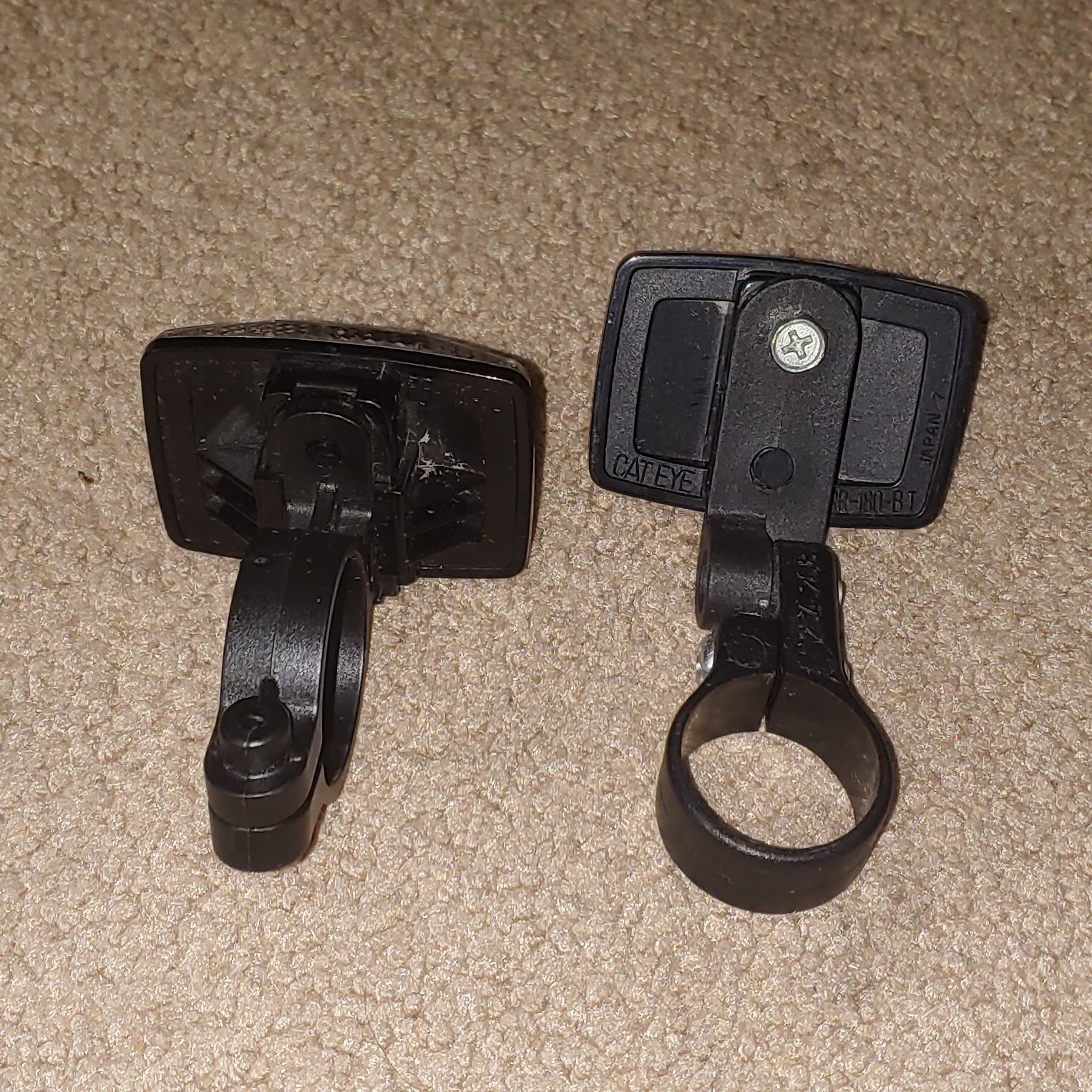 Cateye Bike Reflector Set Front Pivot Back Style 31.8 25.4 Clamp eBay