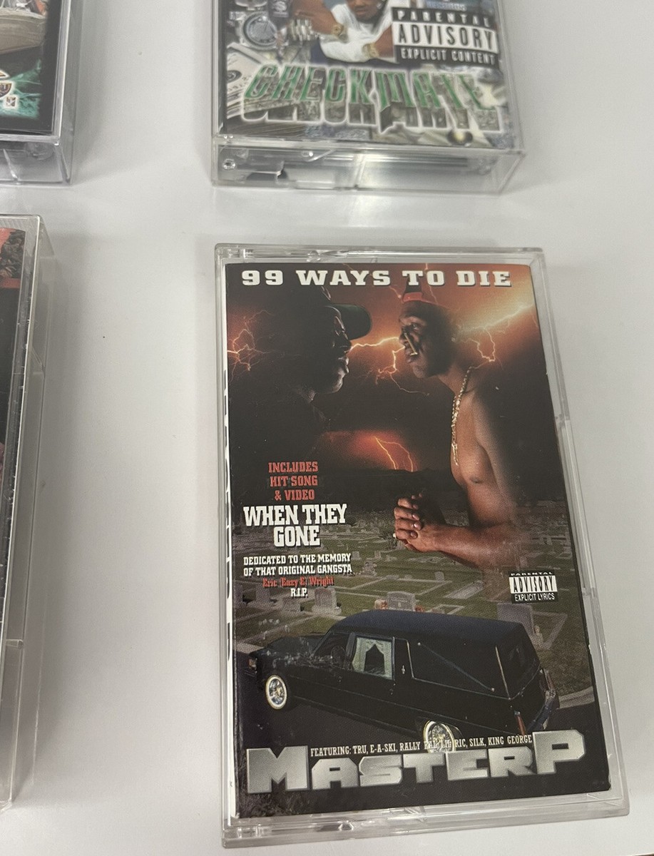 洋楽 MAD PACK BG Master P Mystikal No Limit Records Cassette Tape Lot (4