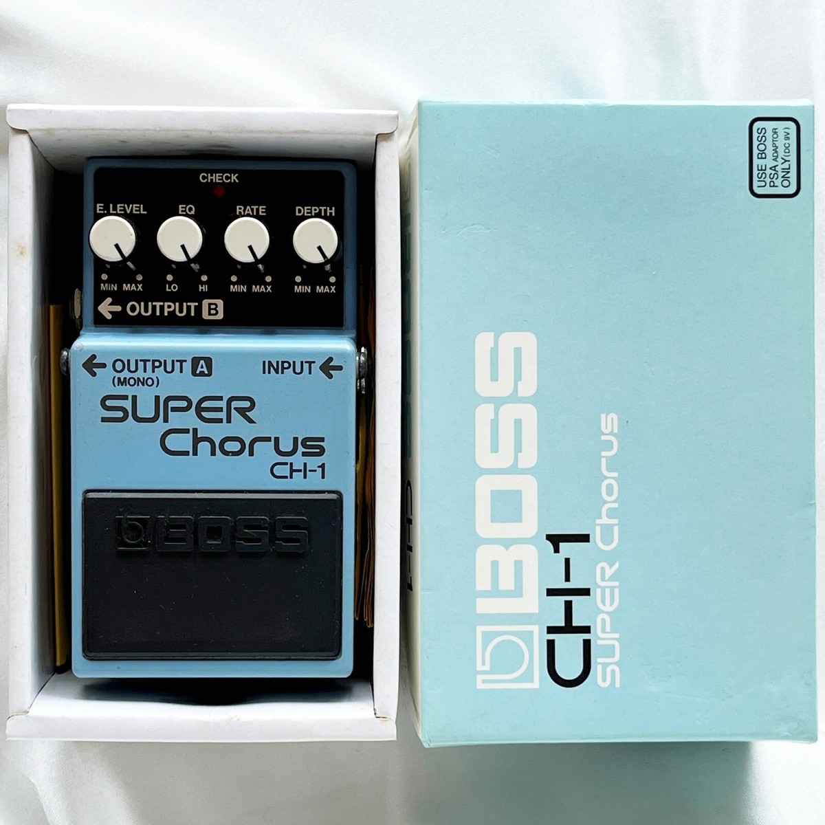 BOSS CH-1 SUPER Chorus 2004 W/Box Guitar Pedal MIT From