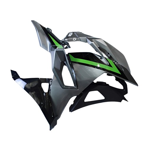 Gray Green Fairings Kit for Kawasaki NINJA 500 2024 2025 Ninja 500 ABS Body Kit - Foto 6 di 8