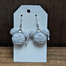 NWT Disney Halloween Mummy Mickey Mouse Earrings Pierced Dangle Drop Jewelry