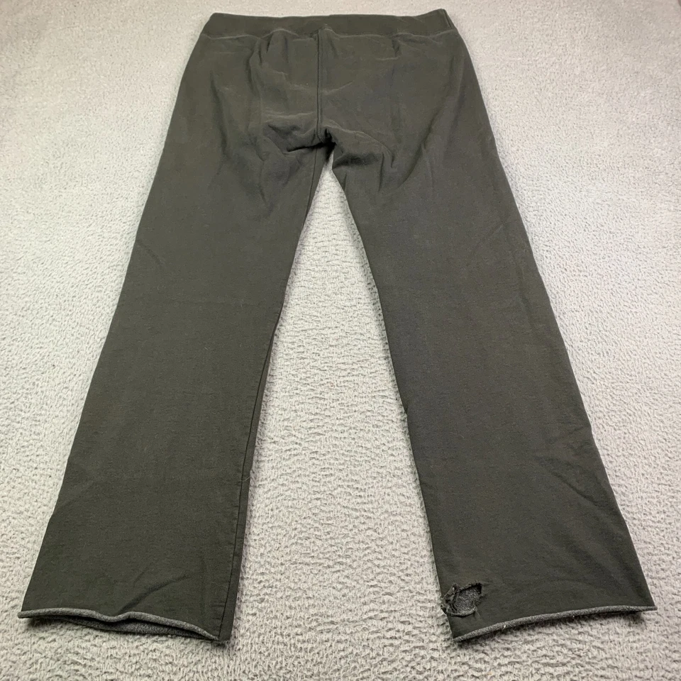 Calça de Moletom Feminina Vintage Lucky Brand Y2K Extra Grande Perna Larga Malha-Vestido Preto Boho Flor - Imagem 2 de 4