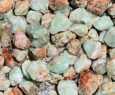 Prehnite with Host Rock - Rough Rocks for Tumbling - Bulk Wholesale Options