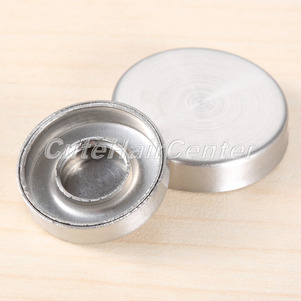 20mm Dia 304 Stainless Steel Domed Head Mirror Screw Cap Nails Silver