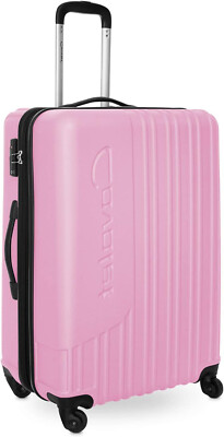 Mittelgroßer Koffer Rosa 65 cm Hartschalen Trolley 80 Li Cavalet Malibu