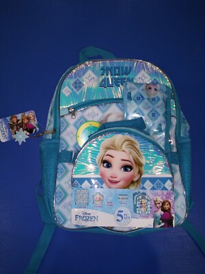 frozen 5 piece backpack set