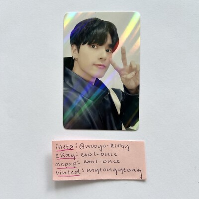 Ateez Wooyoung Photocard PC Zero: Fever Epilogue Makestar 7.0 Fansign Benefit UK