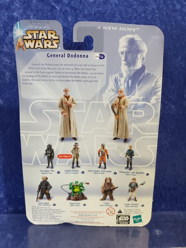 Star Wars Saga ANH 2004 MOC General Jan Dodonna Battle Of Yavin - Picture 3 of 3