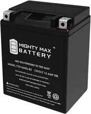 YTX14AHL 12V 12Ah Battery Replaces YB14L-A2 12N14-3A Motorcycle