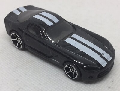 Hot Wheels Black/White Stripes And 005 Dodge Viper Loose Diecast 1