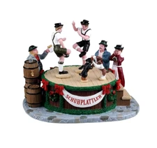 Lemax LEAPIN' LEDERHOSEN # 53738 Christmas Village Table Accent 2025 NEW