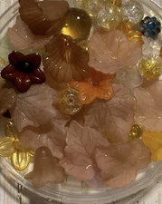 beads for jewelry making Maple Leaf charms mix