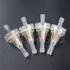 1/4" 6mm Inline Gas Filte Universal Motorcycle Gas Petrol Fuel Oil Filter Mini