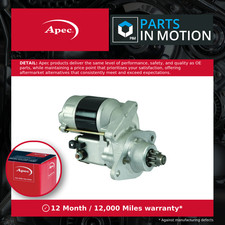 Starter Motor fits SUBARU LEGACY BC5, BE5 2.0 92 to 03 Manual Transmission Apec