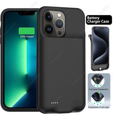 For i-Phone 17 16 15 14 13 12 Pro Battery Charger Case Power Bank Charging Cover