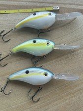 Strike King KVD Pro Model 6XD Sexy  Shad  3” Body - Used Excellent Cond.3Lot  