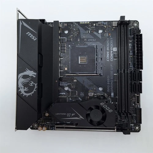 MSI MPG B550I Gaming Edge WiFi Motherboard (AMD AM4, DDR4, M-ITX) -NOT WORKING-