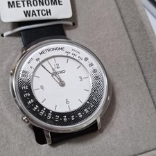 Brand new SEIKO Metronome Watch Black SMW001B