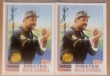 2001 TOPPS ARCHIVES #381 PIRATES WILLIE STARGELL HOF [2] 1982 MINT 06535