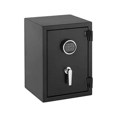Amazon Basics Coffre-fort ignifuge 35 L, noir - Photo 1/4