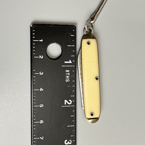 Vintage Colonial Prov. USA Single Blade Folding Pocket Knife 2.25" Closed4" Open - Picture 9 of 9