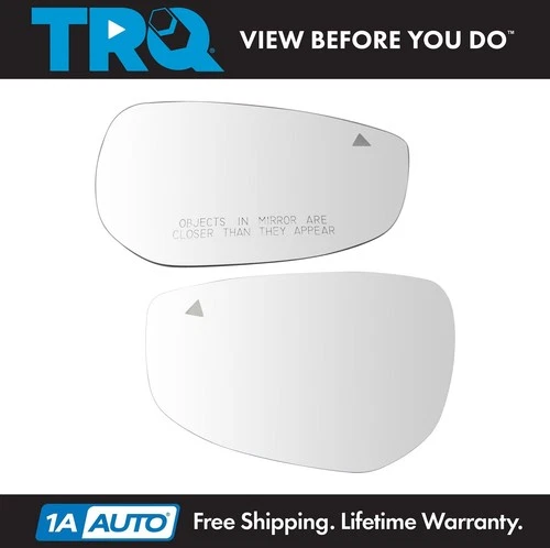 TRQ Mirror Glass Set Driver & Passenger Side Fits 2023 Mazda CX-30