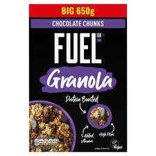 FUEL10K Chocolate Chunks Granola 650g - Delicious & Nutritious Breakfast!