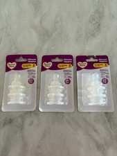 Parents Choice Silicone Nipples 6 Months Fast Flow -3 PACK- SET OF 3-READ BELOW