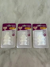 Parents Choice Silicone Nipples 6+ Months Fast Flow -3 PACK- SET OF 3-READ BELOW