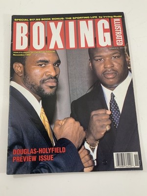 BOXING ILLUSTRATED Magazine Vol 32 No 9 November 1990 Holyfield Douglas Tyson