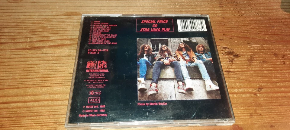 Kreator - Pleasure to kill CD - Original Version von 2000 - Bild 3 von 3