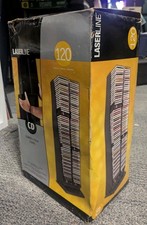 Laserline 120 Capacity CD Storage Tower Stand Rack Black Vintage Rare