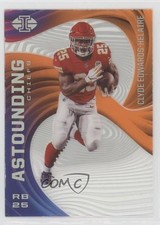 2020 Panini Illusions Astounding Orange Clyde Edwards-Helaire #A4 11if