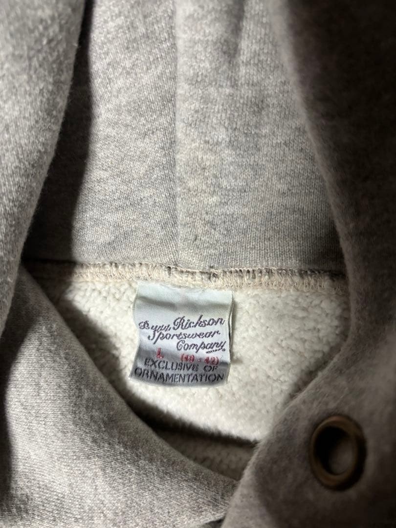 Buzz Rickson's USAFA Reverse Weave Sweat Hoodie L… - image 4