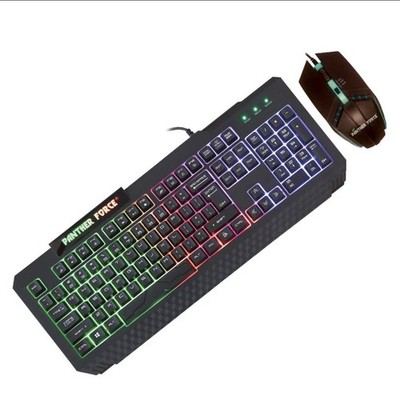 UK Gaming Tastatur und High DPI Maus Set RGB LED von Panther Force PF13