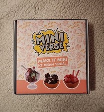 MGA's Miniverse Mini Verse Make It Mini Ice Cream Social NEW